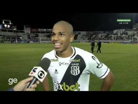 Atleta brasilandense se emociona com primeiro gol na estreia como profissional pelo Ponte Preta