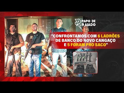 CONFRONTAMOS COM 6 LADRÕES DE BANCO DO NOVO CANGAÇO E 5 FORAM PRO SACO | PAPO DE RAIADO PODCAST ⚡️☠️