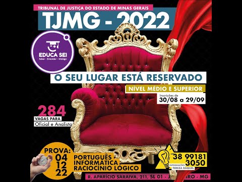 O EDUCA SEI TE PREPARA PARA O TJMG 2022