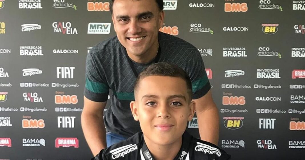 leonardo pereira e gabriel visita galo