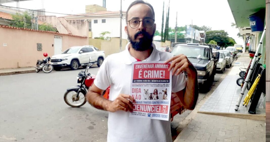 pinheirense cria campanha contra envenenamento