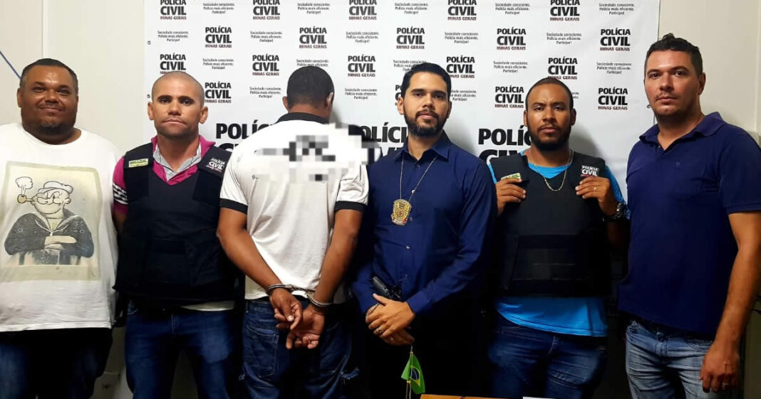 policia civil de joao pinheiro prisao estuprador