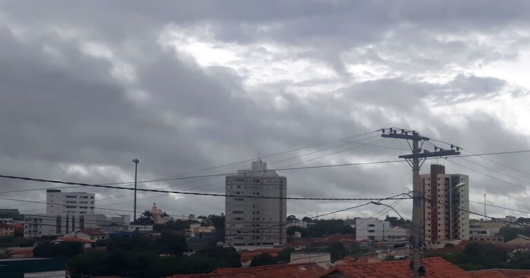 INPE prevê chuvas durante toda semana para a cidade de João Pinheiro